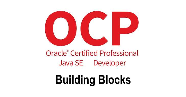 OCP Oracle Certified Professional Java, Test - Building Blocks